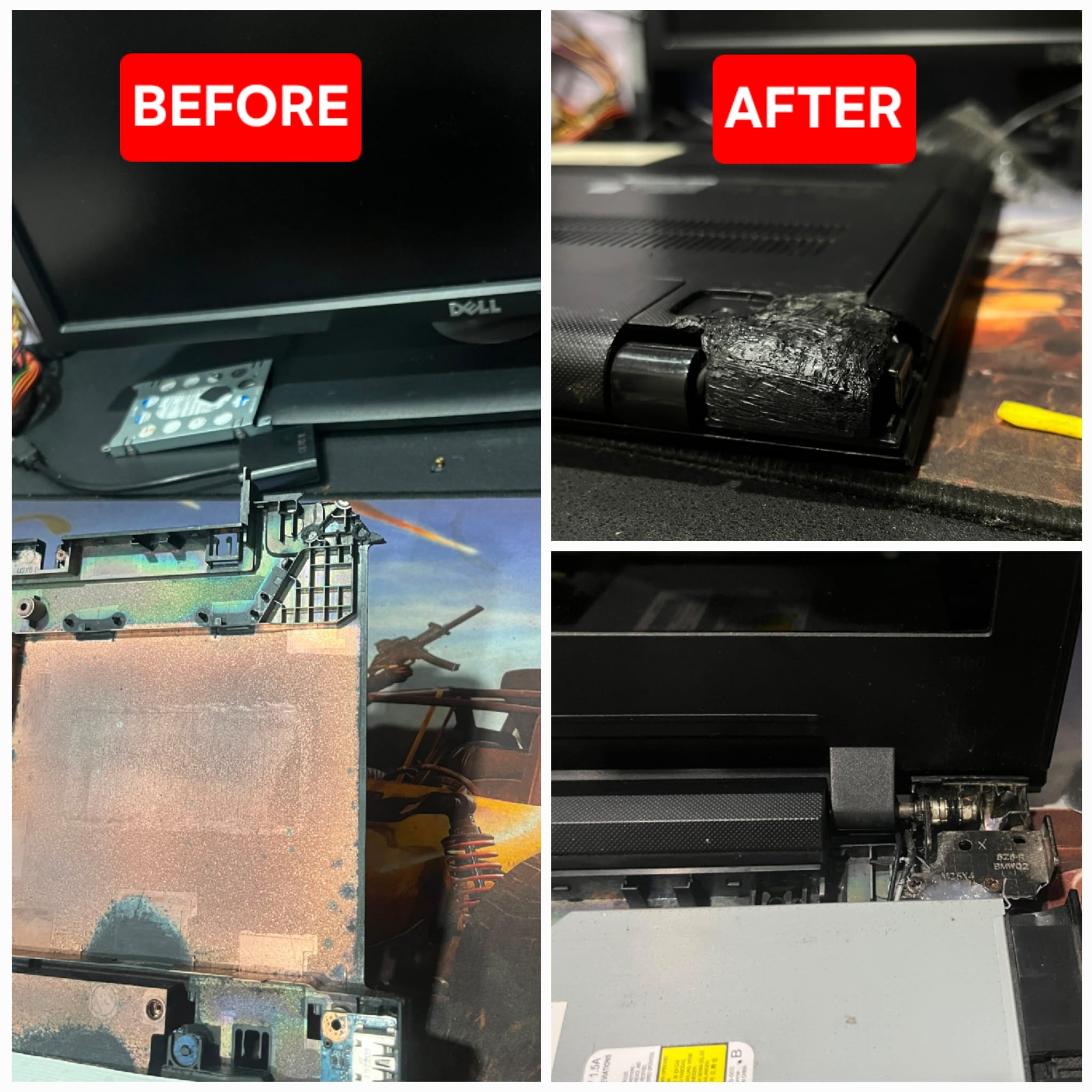 Laptop housing repair at Rana Tech Computers